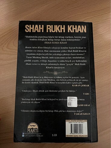  Beden shah rukh khan biyografi