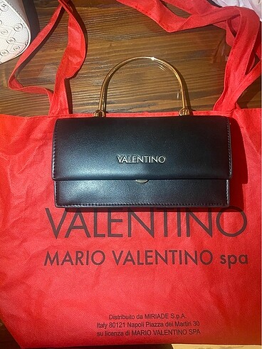Valentino mini siyah çanta