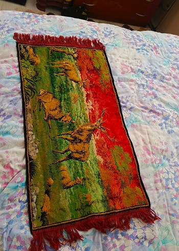 ANTİKA DUVAR HALISI VEYA SEHPA & MASA ÖRTÜSÜ - Görsel 4