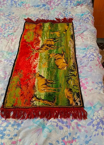 ANTİKA DUVAR HALISI VEYA SEHPA & MASA ÖRTÜSÜ - Görsel 3