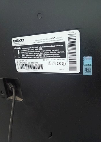 ÇALIŞAN TV. BEKO 117 EKRAN 46İNÇ. PARÇA OLARAK AÇIKLAMA OKU - Görsel 8