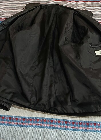 ÇOK ŞIK HAKİKİ DERİ BAYAN KABAN CEKET - Görsel 5