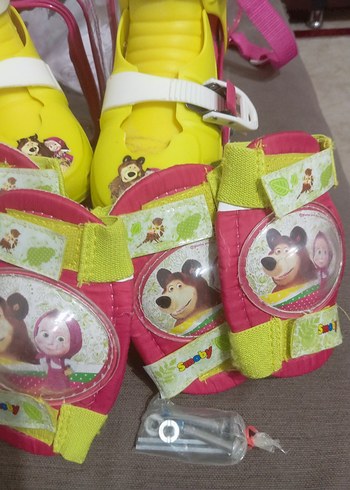 Renkli Paten Seti ve Aksesuarları - Görsel 4