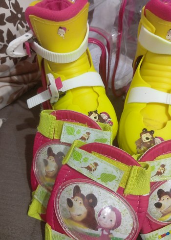 Renkli Paten Seti ve Aksesuarları - Görsel 3