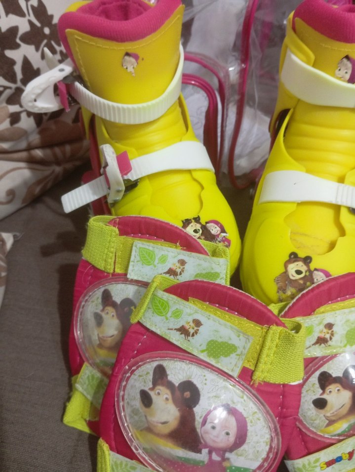 Renkli Paten Seti ve Aksesuarları - Görsel 3