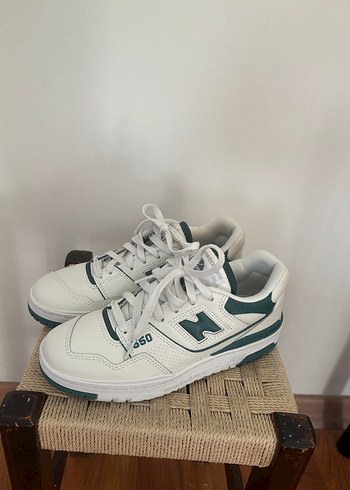 new balance 550 yeşil spor ayakkabı