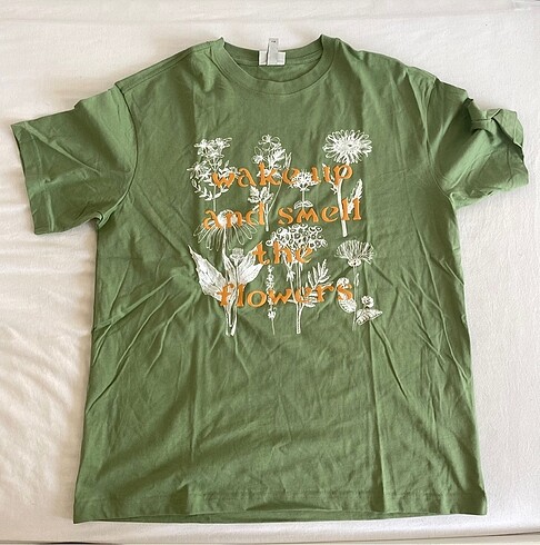 hm baskılı tshirt