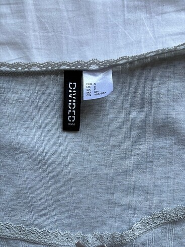 H&M hm uzun kollu dantelli bluz