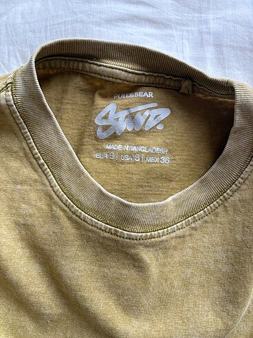 Pull and Bear pull bear baskılı oversize tişört