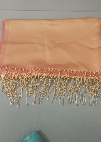 İpek Benzeri Bej Bohem Şal - Görsel 2