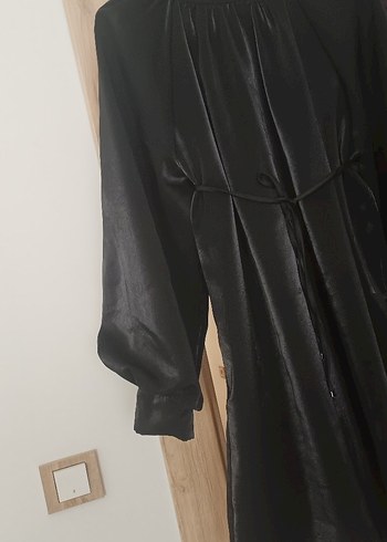 siyah renkte sık parlak kumaş tunuk - Görsel 5