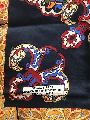 Versace 19.69 Versace twil İpek eşarp