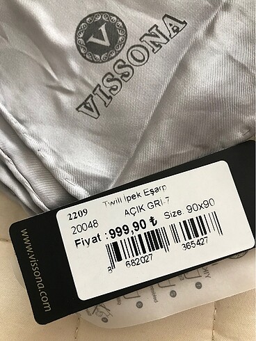 Armine Vissona twil İpek eşarp