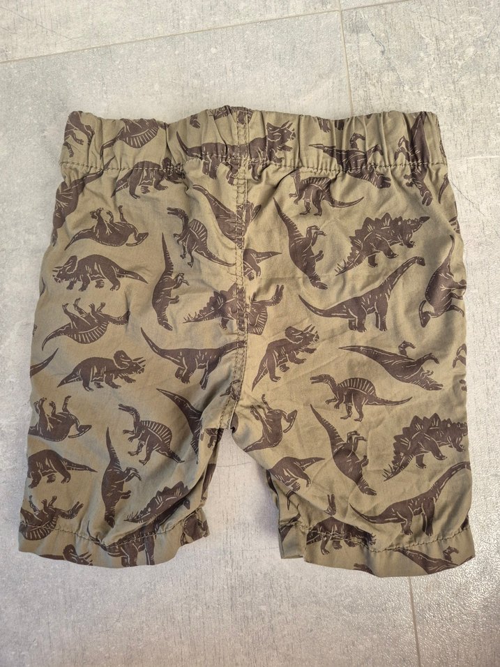 Yeşil  Kamuflaj Desenli Erkek Şort - Görsel 2