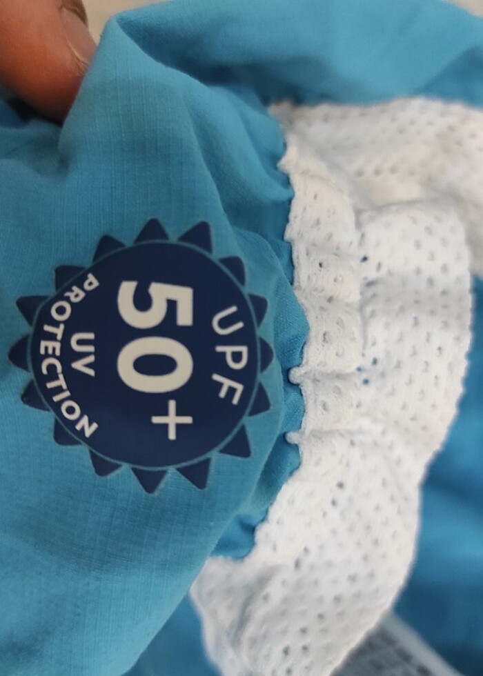 50+ UV mavi şapka  - Görsel 3