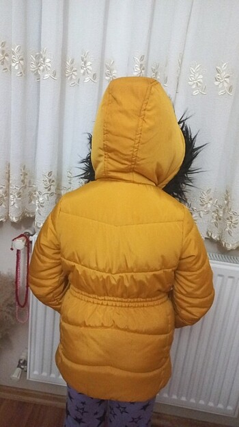 9 Yaş Beden altın Renk Kiz cocuk mont