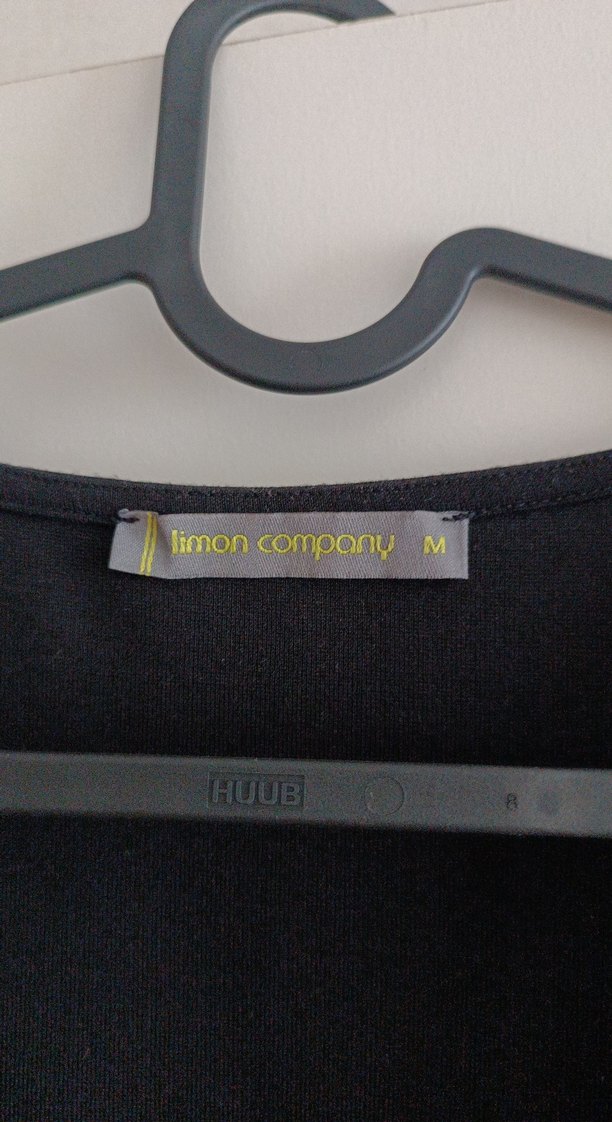 Düğmeli Siyah Midi Hamile Elbisesi - Görsel 3