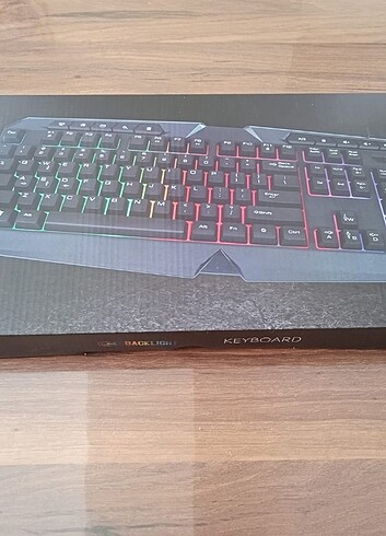  C-63 Rgb Gaming Klavye Siyah Rgb Mekanik Hisli Q Klavye