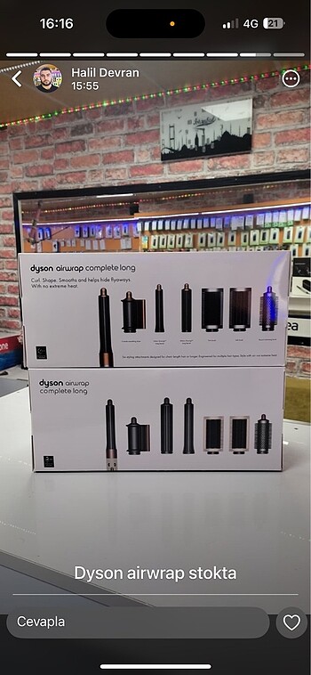 DYSON MAŞA ORJİNAL SIFIR KUTULU