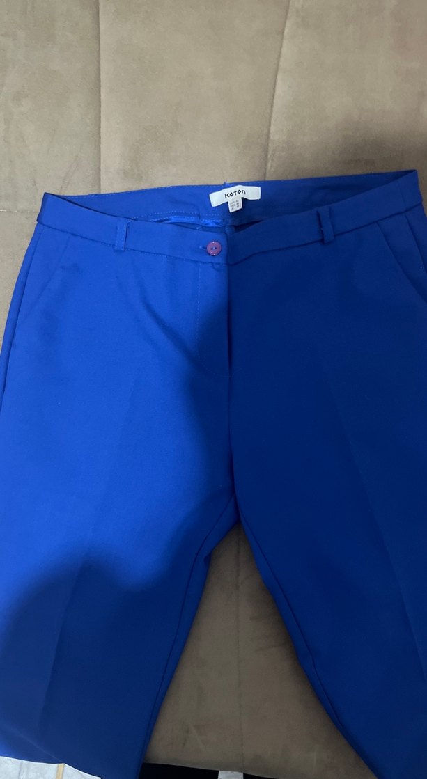 Mavi Kadın Kumaş Pantolon - Görsel 3