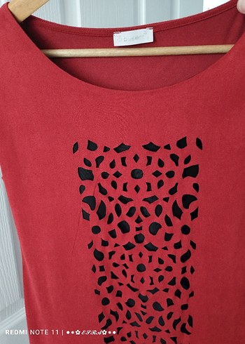 36 Beden bordo Renk Bordo tunik