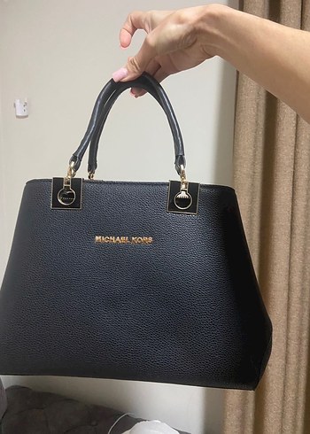 Michael Kors Siyah Deri Kadın Çanta - Görsel 3