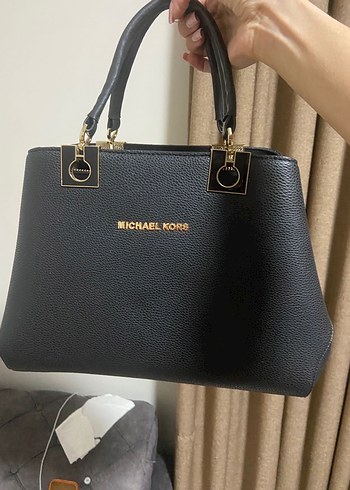 Michael Kors Siyah Deri Kadın Çanta - Görsel 2