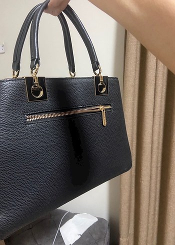 Michael Kors Siyah Deri Kadın Çanta - Görsel 6