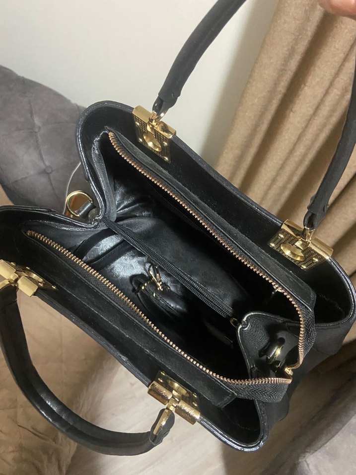 Michael Kors Siyah Deri Kadın Çanta - Görsel 4