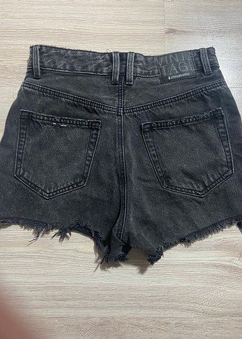 Stradivarius mini kot şort - Görsel 6