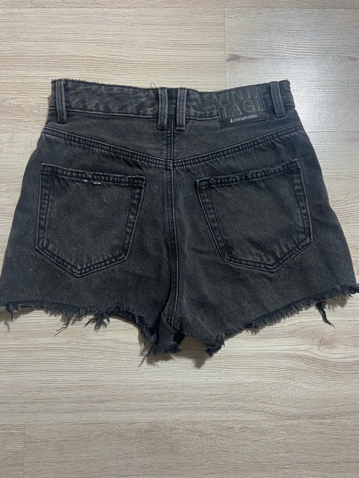 Stradivarius mini kot şort - Görsel 4