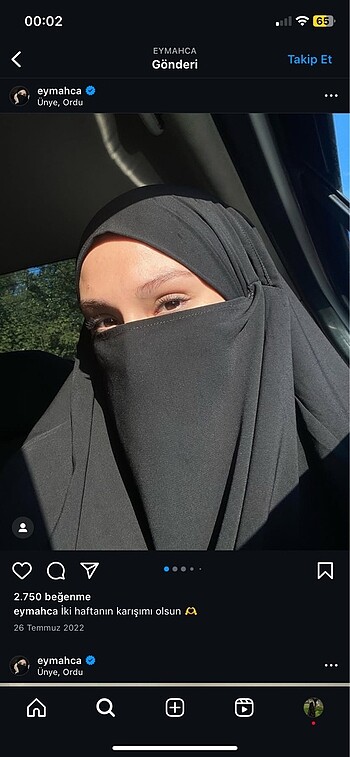 Eymahca Siham Sufle Khimar