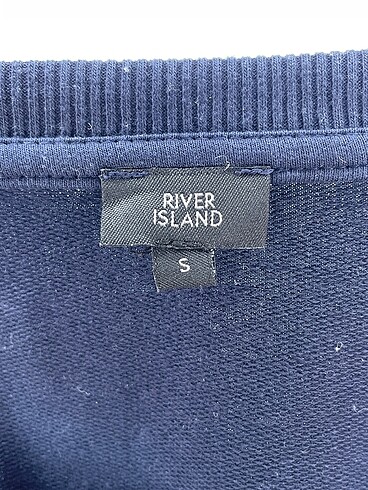 s Beden lacivert Renk River Island Sweatshirt %70 İndirimli.