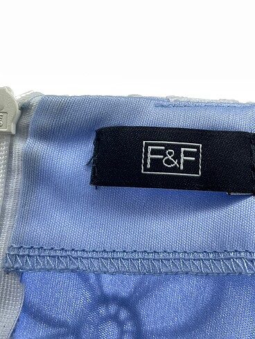 34 Beden mavi Renk F&F Kalem Etek %70 İndirimli.