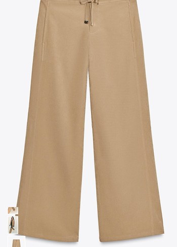 Bol paça zara pantolon - Görsel 5