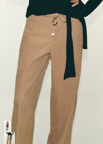 Bol paça zara pantolon - Görsel 2