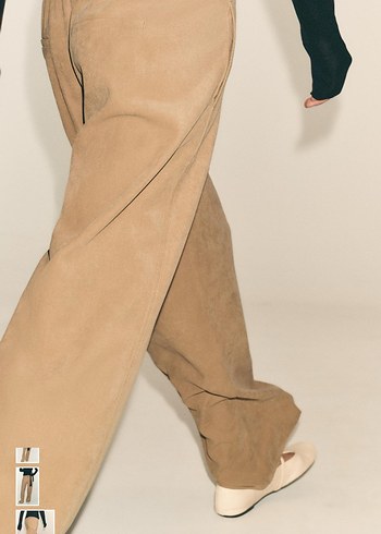 Bol paça zara pantolon - Görsel 3