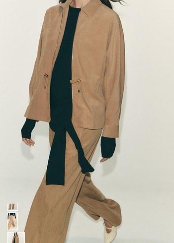 Bol paça zara pantolon - Görsel 4