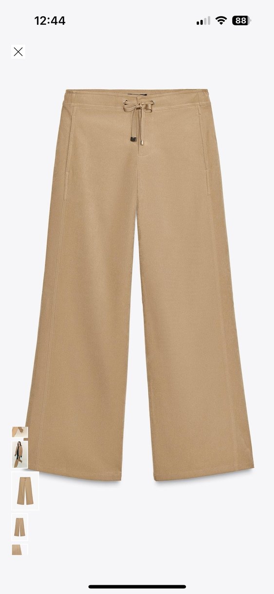 Bol paça zara pantolon - Görsel 5