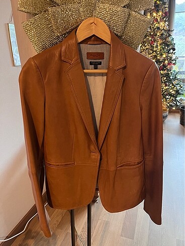 Massimo Dutti Deri Blazer ceket