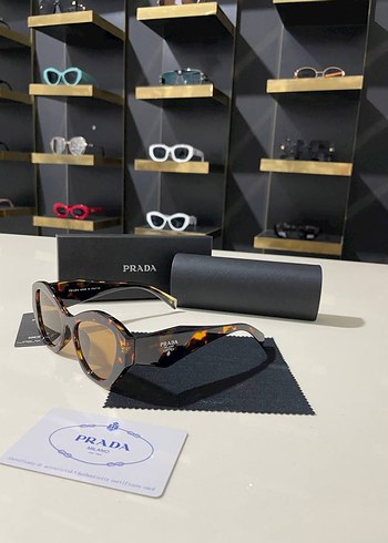 Prada leopar Güneş gözlüğü - Görsel 2