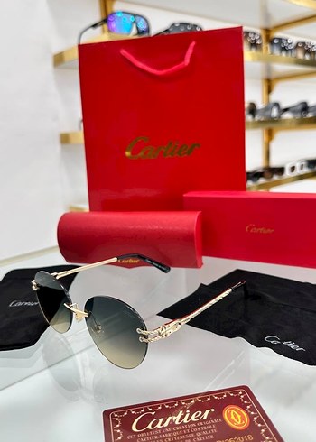 Cartier Unisex  Gözlük - Görsel 2