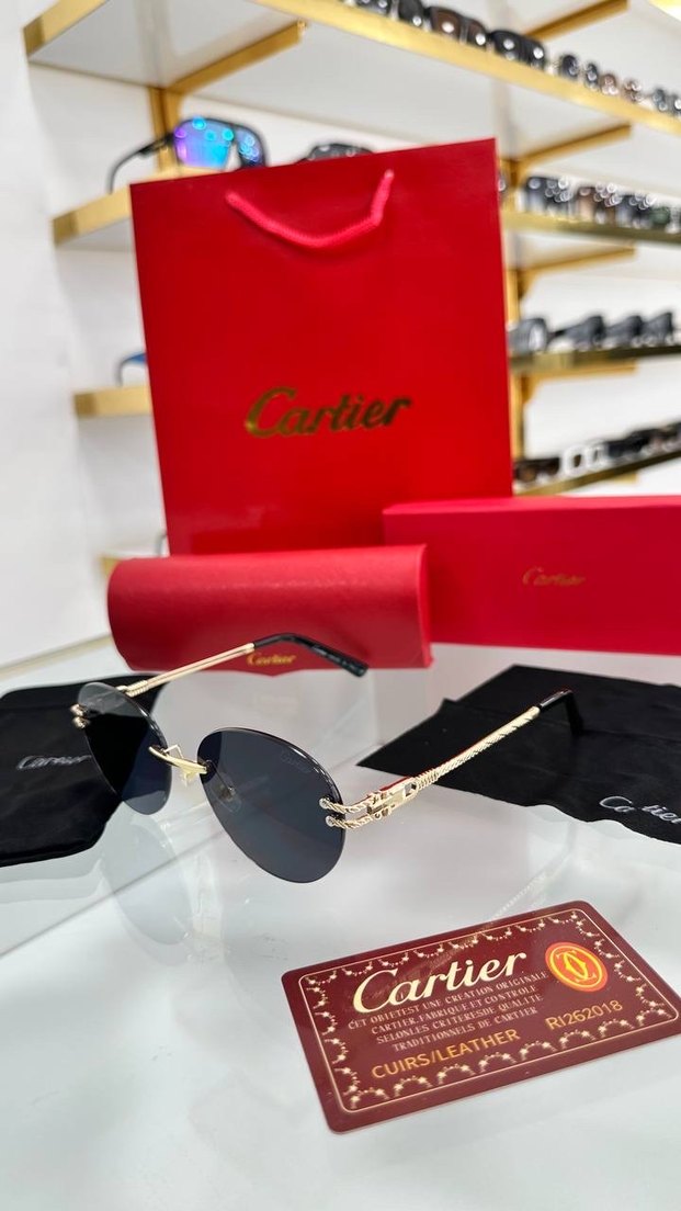 Cartier Kadın Güneş Gözlüğü - Görsel 2