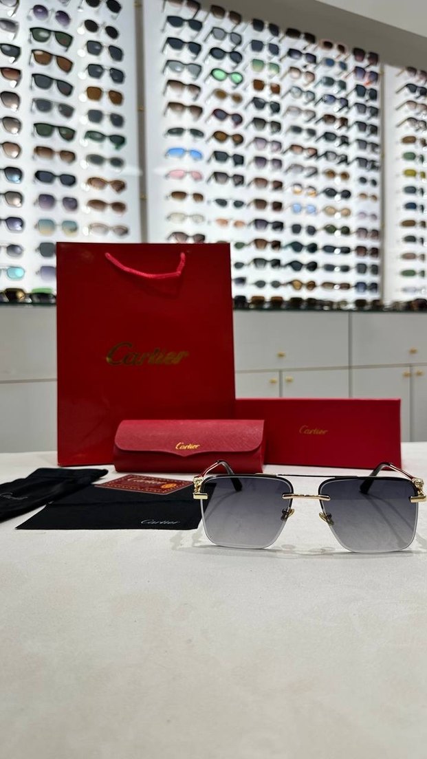 Cartier Unisex Güneş Gözlüğü - Görsel 2