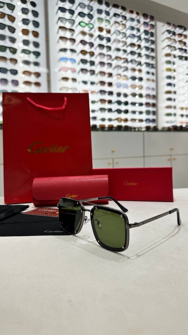 Unisex cartier  Güneş Gözlüğü - Görsel 2