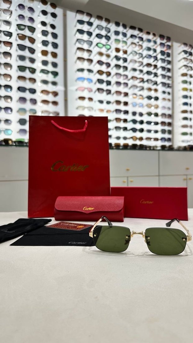 Cartier Unisex  Güneş Gözlüğü - Görsel 2