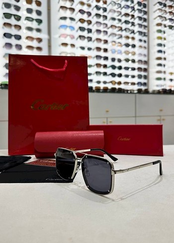Cartier Siyah unisex Gözlük - Görsel 2