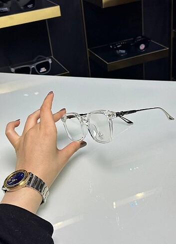 Unisex Optik Şeffaf gözlük 