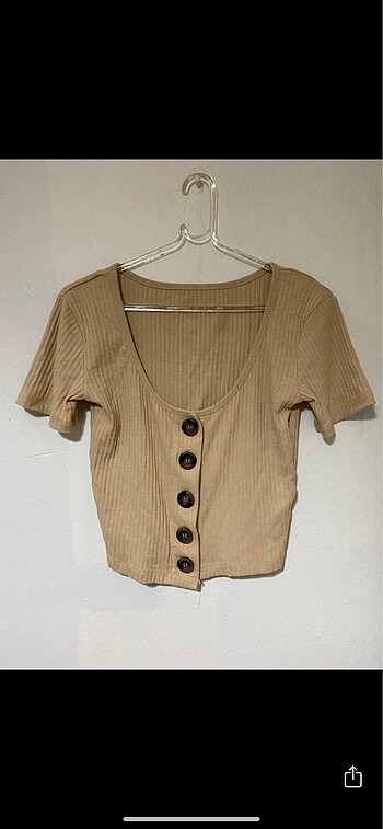 ZARA Crop Bluz