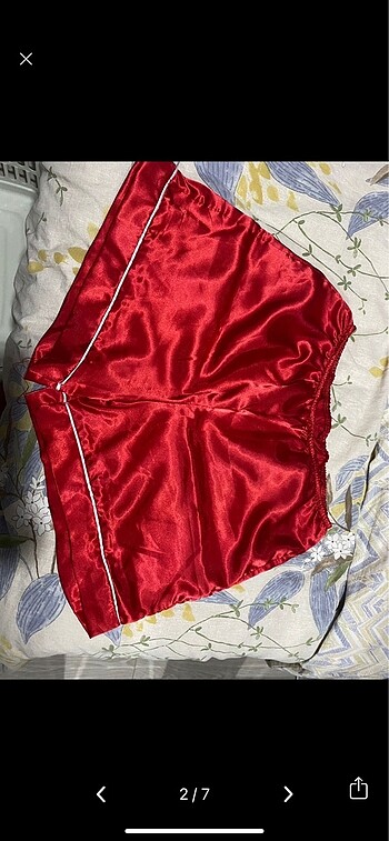 Saten şortar S-M uyumlu - Görsel 3